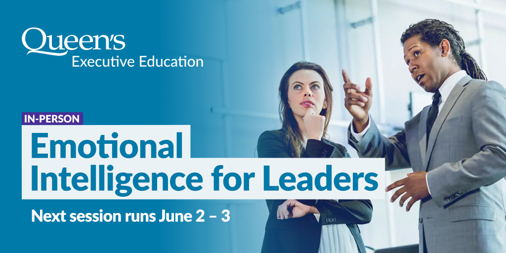 Emotional Intelligence for Leaders program ad