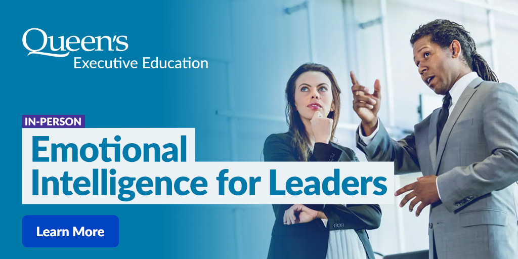 Emotional Intelligence for Leaders program ad
