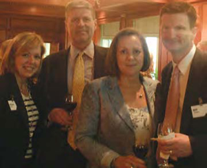 Advisory Board members Sharon Ranson, Iain Bruce, Benita Warmbold and Bill Thomas at the May Board meeting.