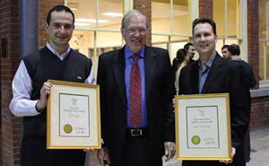 Yuri Levin, Dean David Saunders and Jean-Paul Roy.