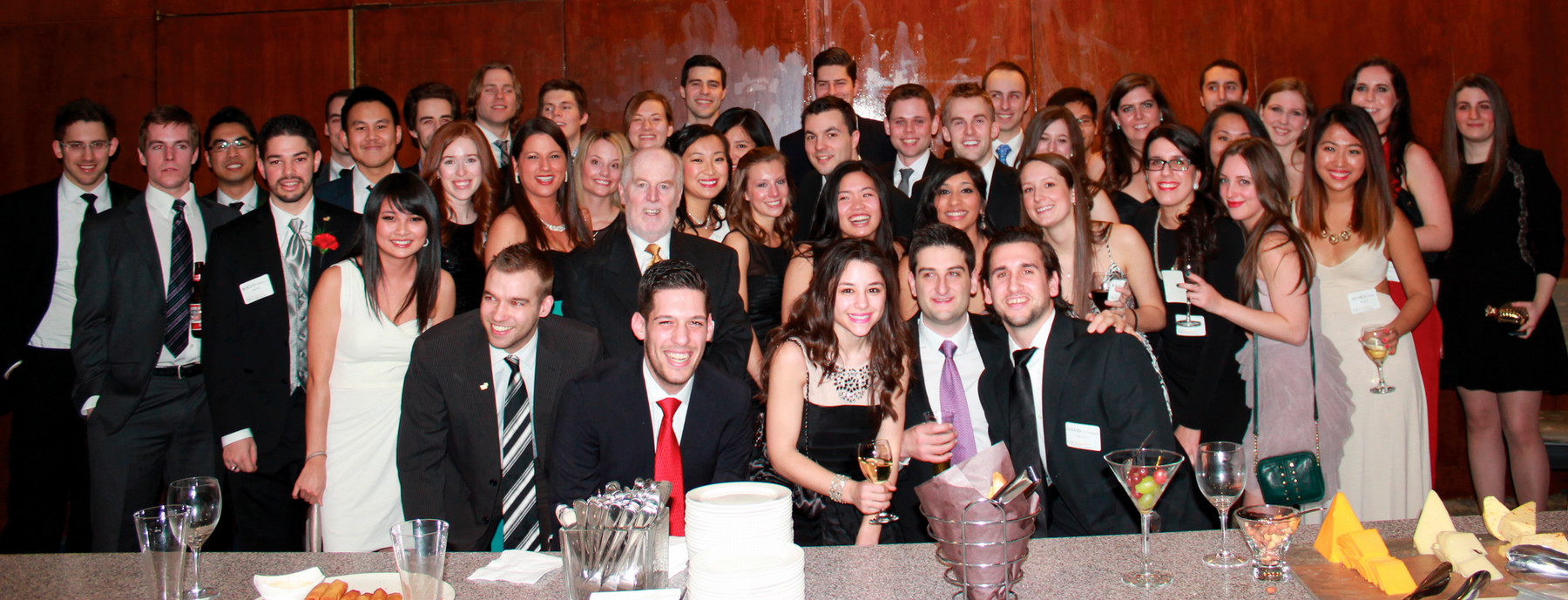 QSB alumni celebrate chartered accountant exam success at Toronto reception