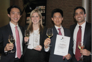 Winston Zhang, Danielle Amirault, Thomas Lee and Rohan Wadhwa