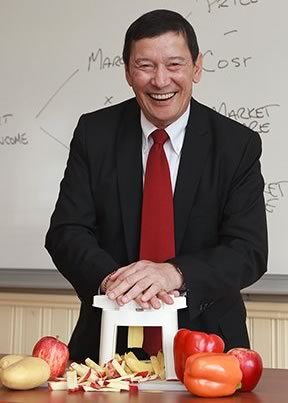 Ken Wong reprises his famous Veg-O-Matic demonstration to illustrate how margins