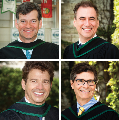 Clockwise from top left: Jeff Carney, John Prato, Michael Kehoe and Ian Friendly