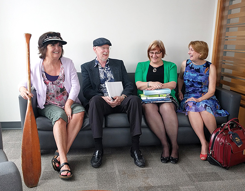 From left, Julie Carty, Brent Gallupe, Kim Buitenhuis and Catherine Purcell.