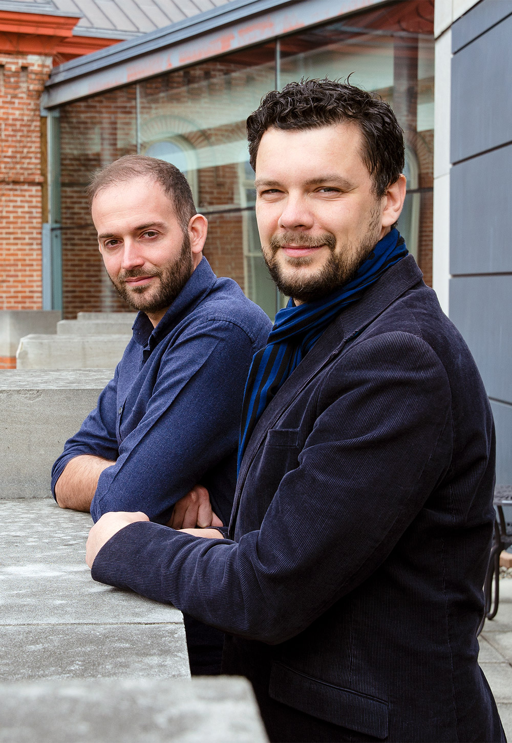 Smith accounting researchers Bertrand Malsch and Pavlo Kalyta.