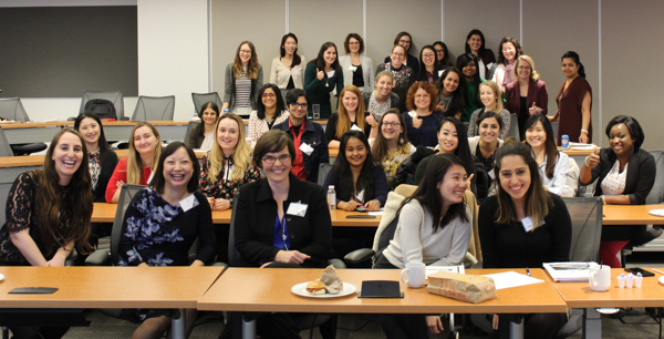 Storylytics founder at Women in Analytics event