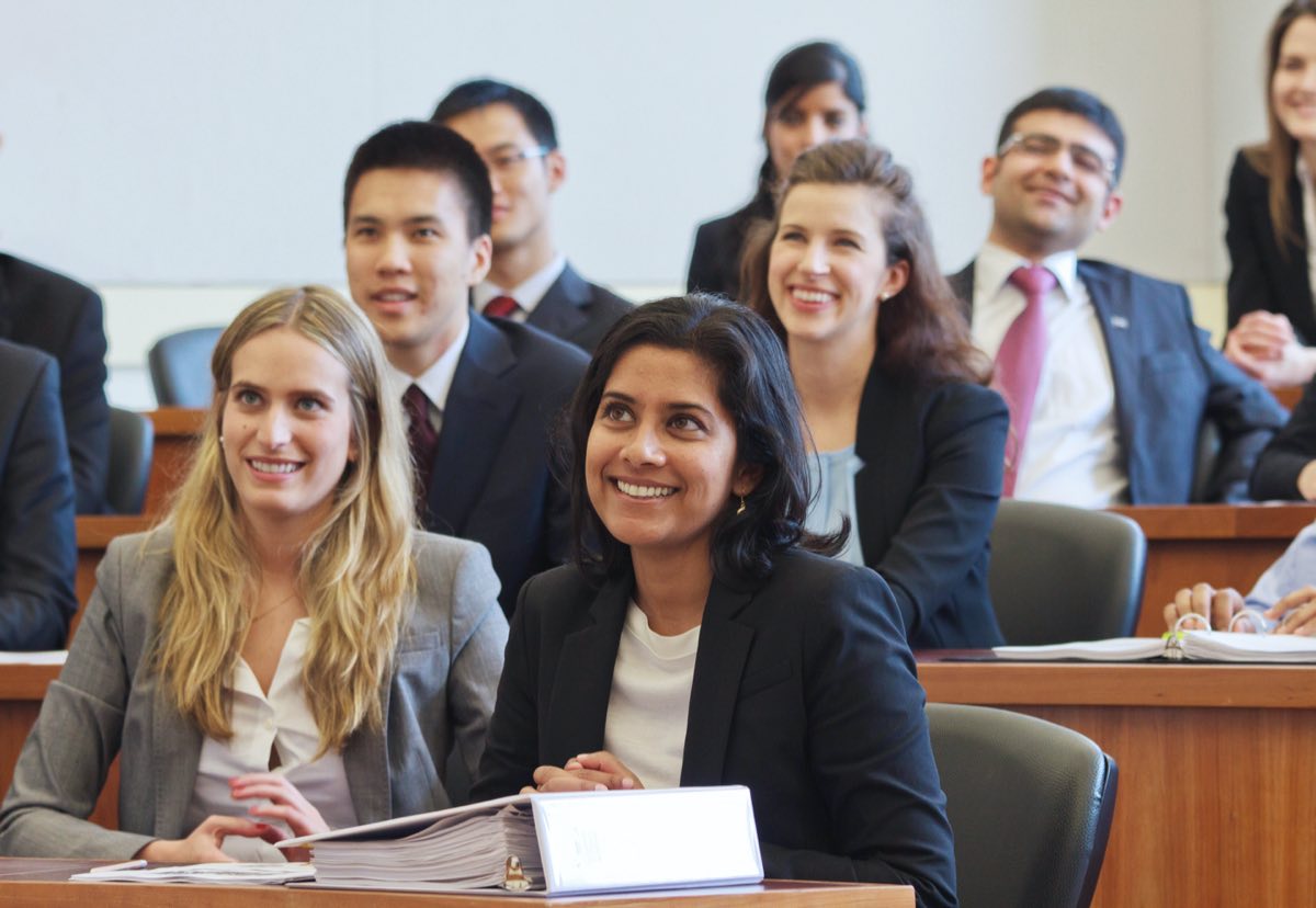 Students in class